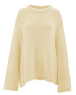JAN 'N JUNE Jumper Sona Lichtgeel