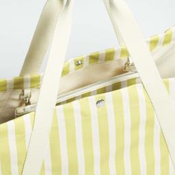 Souleway Tote Bag Beach Sand/Lime Green