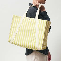 Souleway Tote Bag Beach Sand/Lime Green
