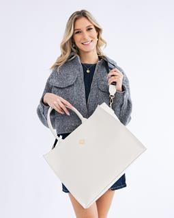 Trashious Bag Shopper Urban Off White