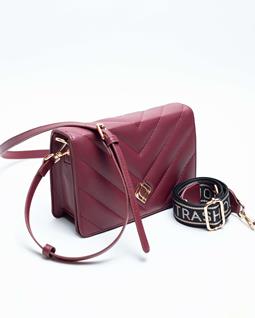 Trashious Tasche Clutch Diva Bordeaux