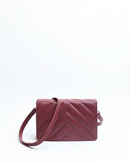 Trashious Tasche Clutch Diva Bordeaux