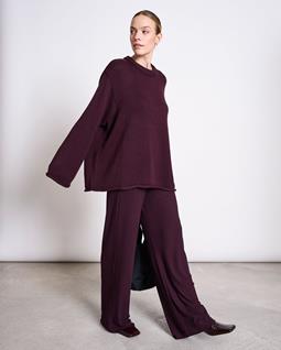 JAN 'N JUNE Trui Sona Cherry Lacquer Rood