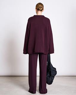 JAN 'N JUNE Trui Sona Cherry Lacquer Rood