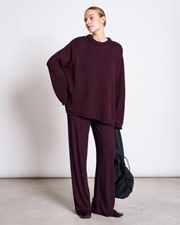 JAN 'N JUNE Trui Sona Cherry Lacquer Rood