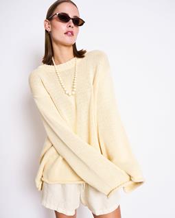 JAN 'N JUNE Jumper Sona Lichtgeel