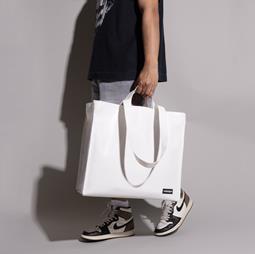 UNBEGUN Tote Bag Shopping Bag White 