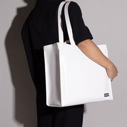UNBEGUN Tote Bag Shopping Bag White 