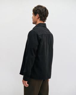 Rotholz Hemd Flanell Schwarz