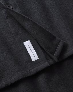 Rotholz Hemd Flanell Schwarz