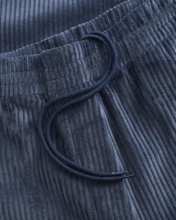 Rotholz Hose Wide Cord Blau