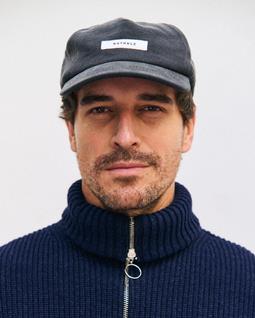 Rotholz Cap Fleece Floppy Washed Black