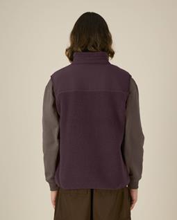 UNIPOLAR Vest Lin Red Brown