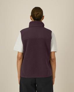 UNIPOLAR Vest Lin Red Brown