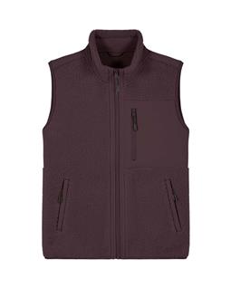 UNIPOLAR Vest Lin Red Brown
