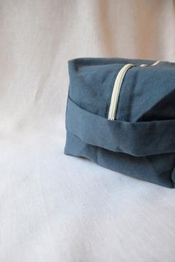 Jyoti Fair Works Bag Toiletry Phavvaara Dark Blue