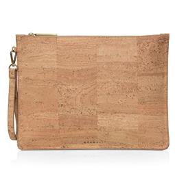 Murmali Clutch Large Delta Natural Brown