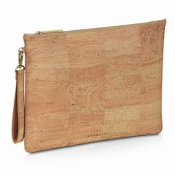 Murmali Clutch Large Delta Natural Brown