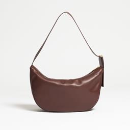 Souleway Shoulder Bag Half Moon Chocolate Brown