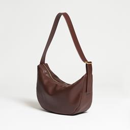 Souleway Shoulder Bag Half Moon Chocolate Brown