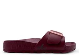 thies Sandalen Ecofoam Strap Bordeaux Rot
