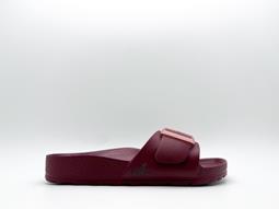 thies Sandalen Ecofoam Strap Bordeaux Rot
