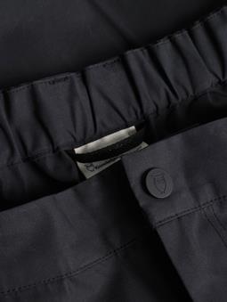 KnowledgeCotton Apparel Shorts Vent Canvas 200 Black Jet