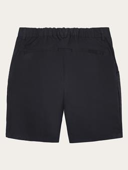 KnowledgeCotton Apparel Shorts Vent Canvas 200 Black Jet