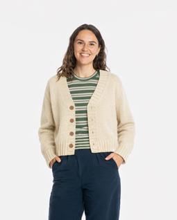 MATONA Gebreide Jas In Beige