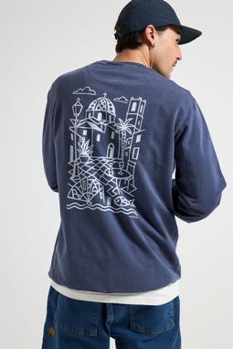 Trendsplant Sweater La Plaza Dome Blue