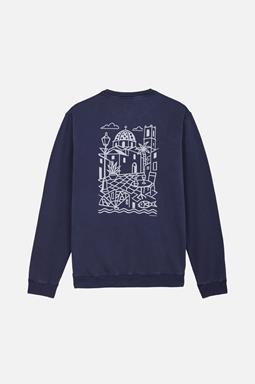 Trendsplant Sweater La Plaza Dome Blue