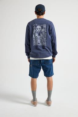 Trendsplant Sweater La Plaza Dome Blue