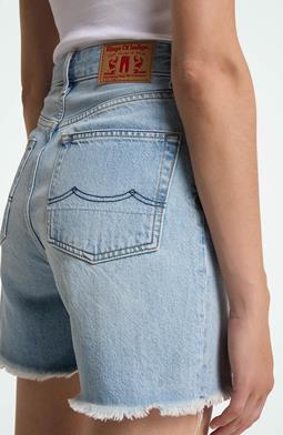 Kings of Indigo Shorts Liora Blue Reef
