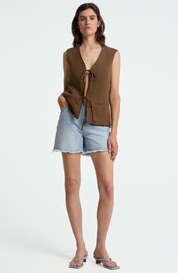 Kings of Indigo Shorts Liora Blue Reef