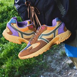 MEEKO Sneakers Capra Savannah Purple/ Brown