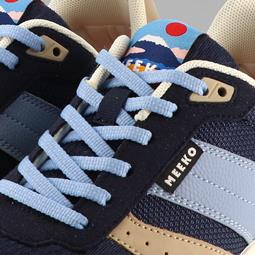 MEEKO Sneakers Pongo Arctic Blue/Beige