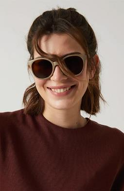 Parafina Sonnenbrille Via Camel Brown