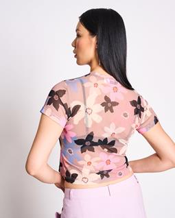 JAN 'N JUNE T-Shirt Mesh Evie Wild Bloom