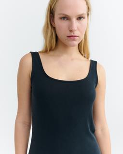 Thinking MU Kleid Adu Slim Schwarz