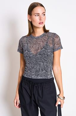 JAN 'N JUNE Top Evie Zebra