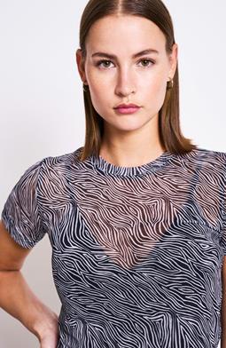 JAN 'N JUNE Top Evie Zebra