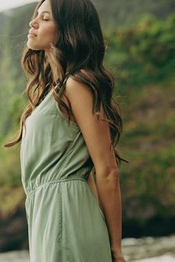 LOVJOI Jumpsuit Staine Farngrün