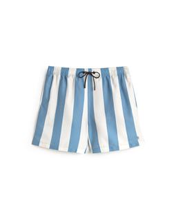 Thinking MU Korte Zwembroek Limpopo Blauw Gestreept