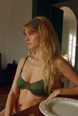 Nénés Bikinioberteil Mona Khaki