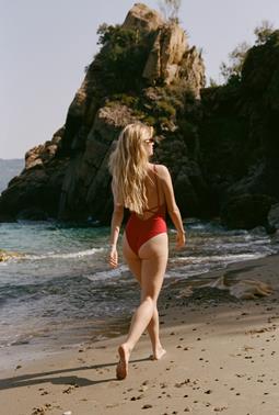Nénés Badeanzug Louise Rot