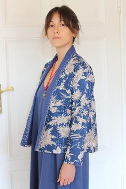 ManduTrap Cardigan Sunaja Blauw