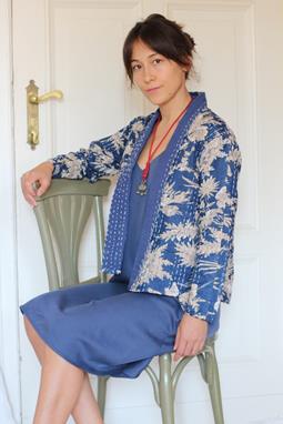 ManduTrap Cardigan Sunaja Blauw