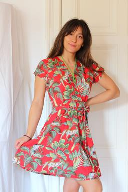 Wrap Dress Patara Red