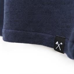 The Driftwood Tales Kleid - Recycelter Sweatstoff - Navyº