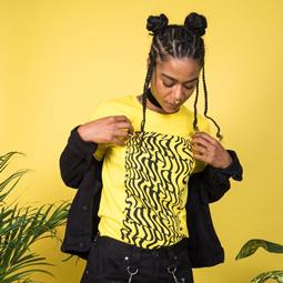 Plant Faced Clothing Illusions Tee - Stop Eating Animals